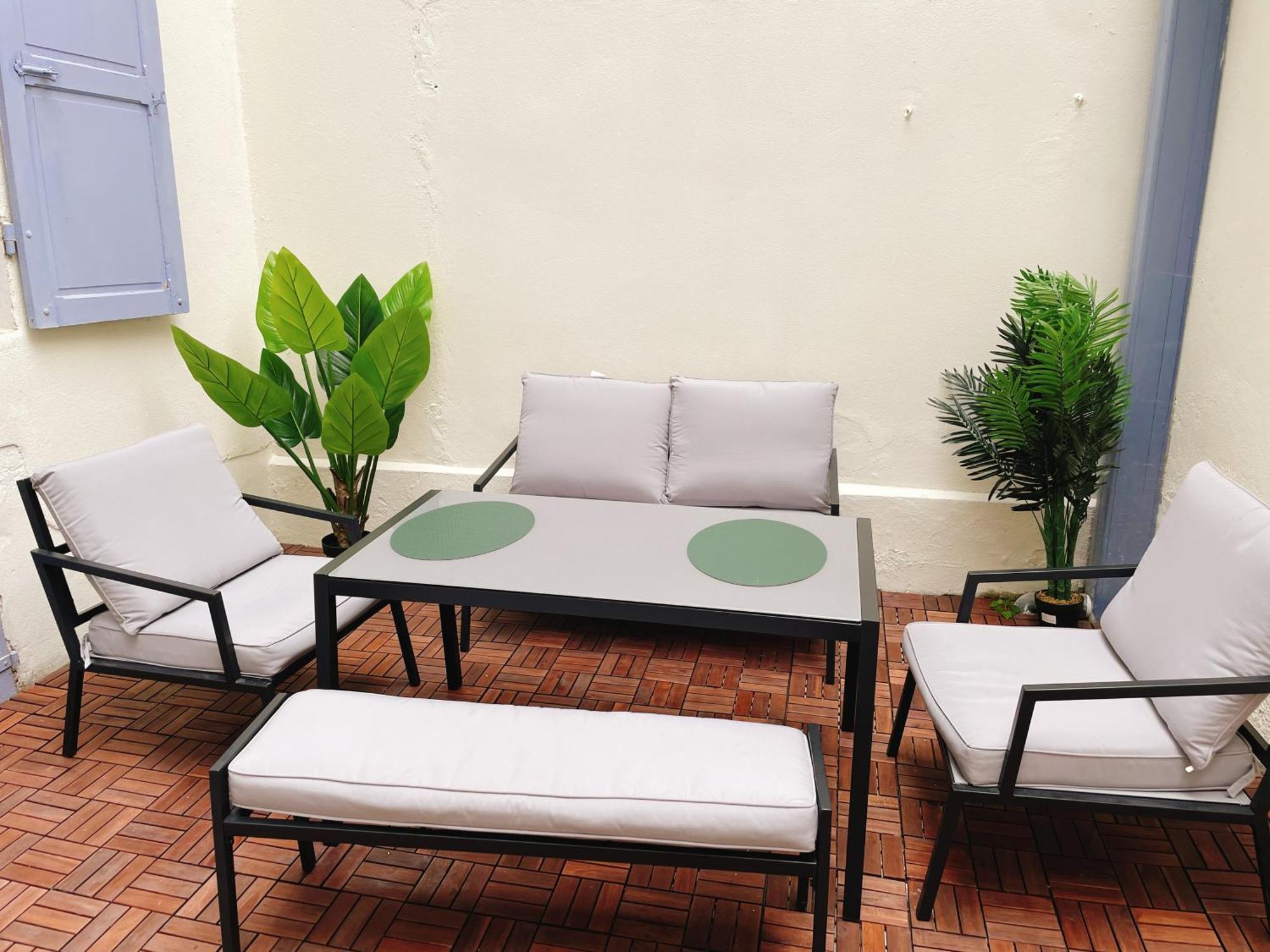 Villa Muguette - Coeur De Vichy- Rdc-Veranda Sur La Terrasse Extérieur photo